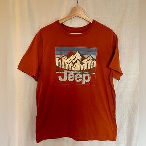 Jeep Graphic T-Shirt – Rust / Large